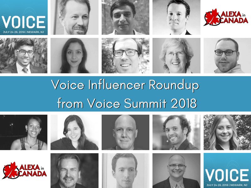 Voice Influencer Roundup Voice Summit 2018 Monochrome