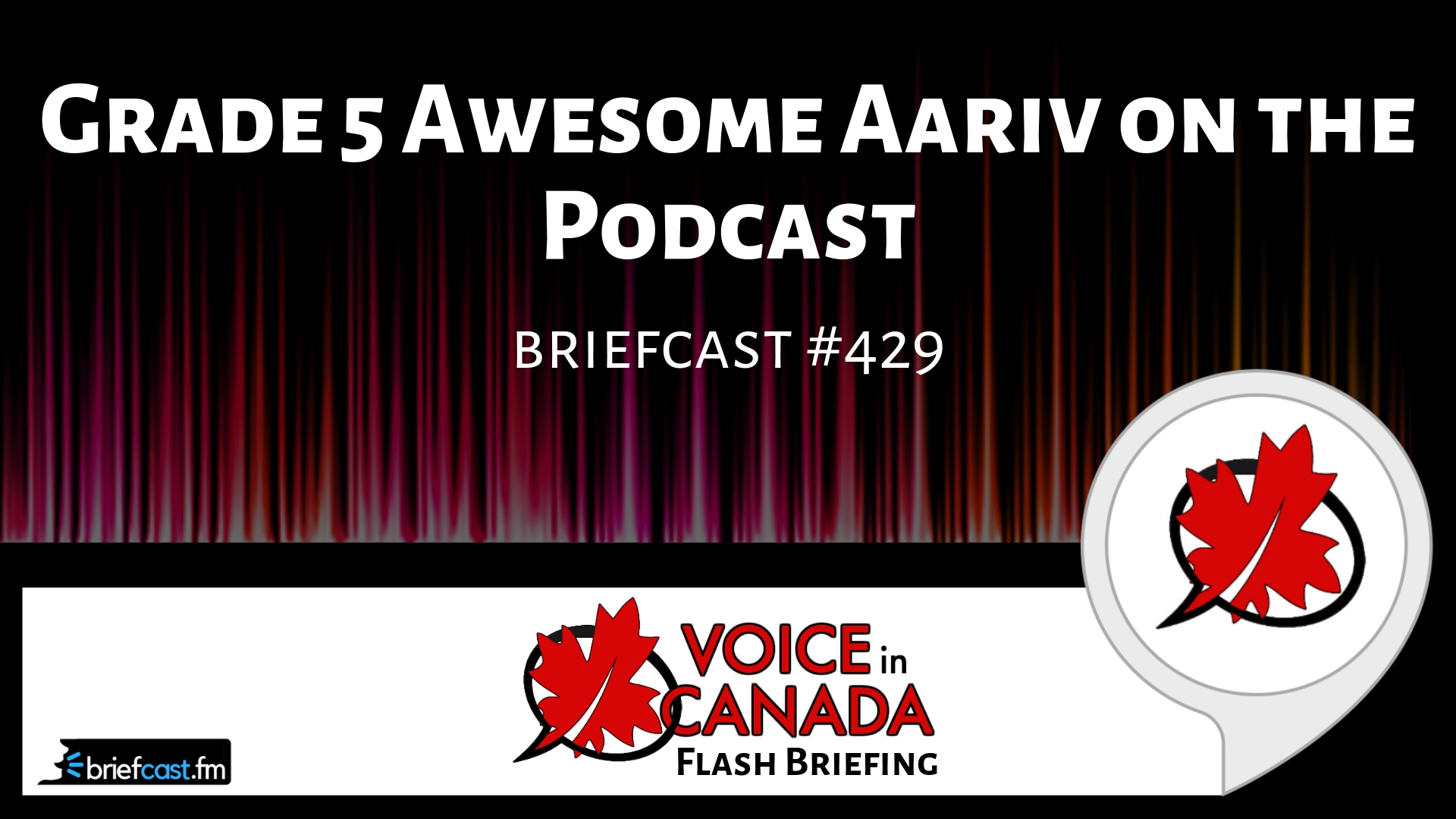 Grade 5 Awesome Aariv on the Podcast