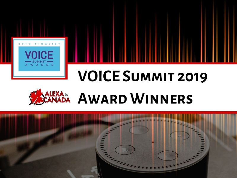 VOICE Summit 2019 Award Winners