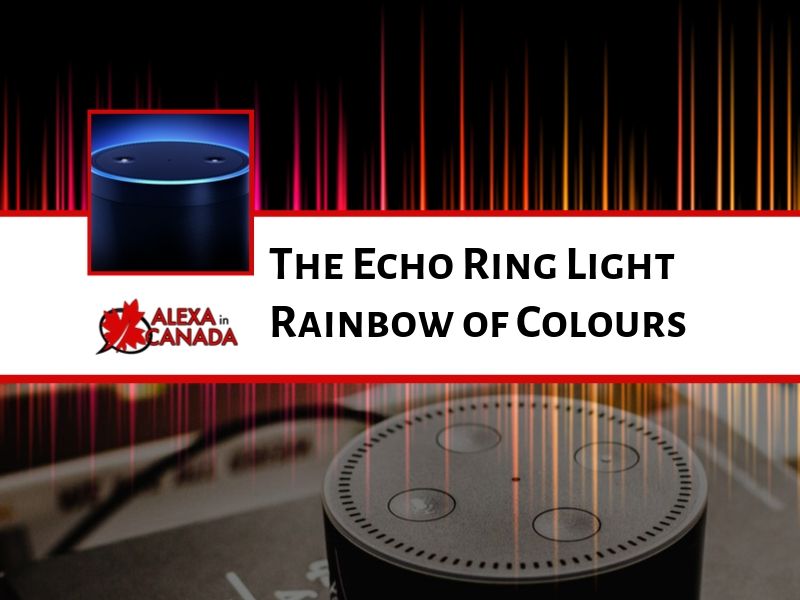 The Echo Ring Light Rainbow of Colours